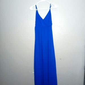 Lulu's Blue Maxi Dress